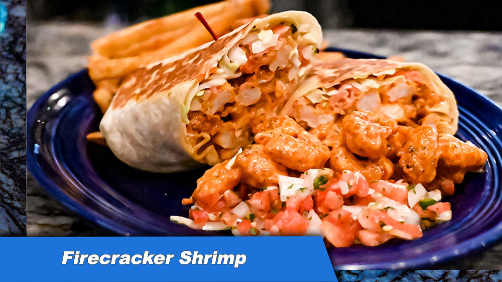 Firecracker Shrimp Wrap